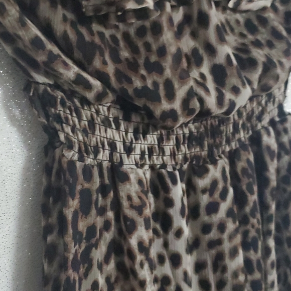 Candy Couture Animal Print Dress - Picture 3 of 4
